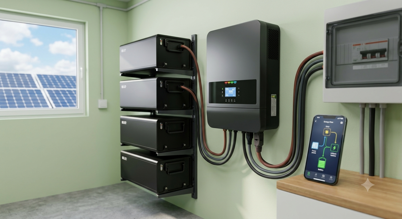 Baterías fotovoltaicas para almacenar energía solar
