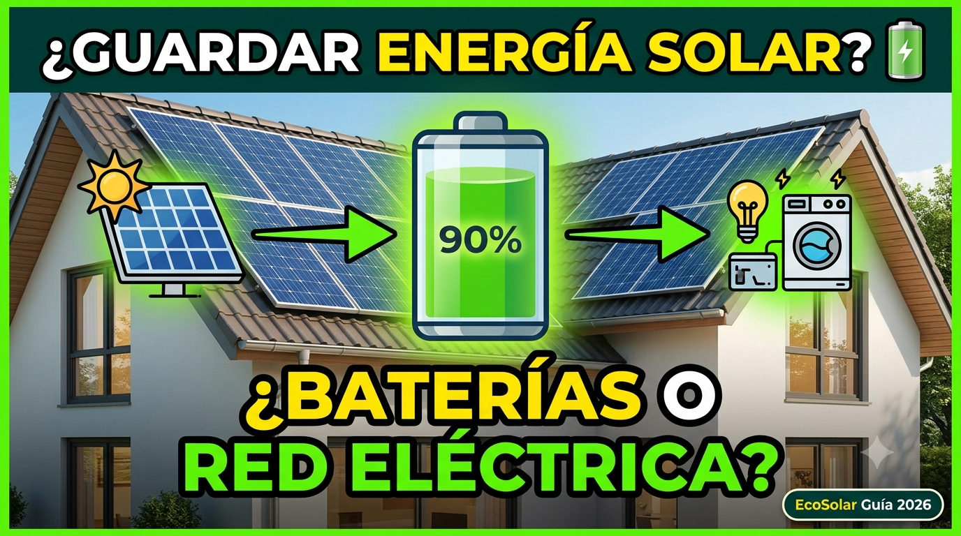 Kit de paneles solares instalados en una casa